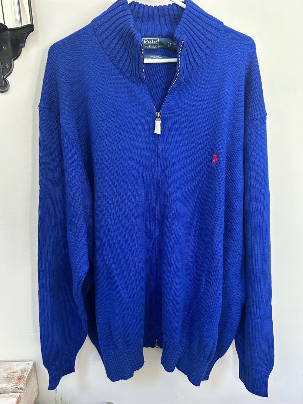 Polo by Ralph Lauren Big & Tall Zip Cardigan 5XL